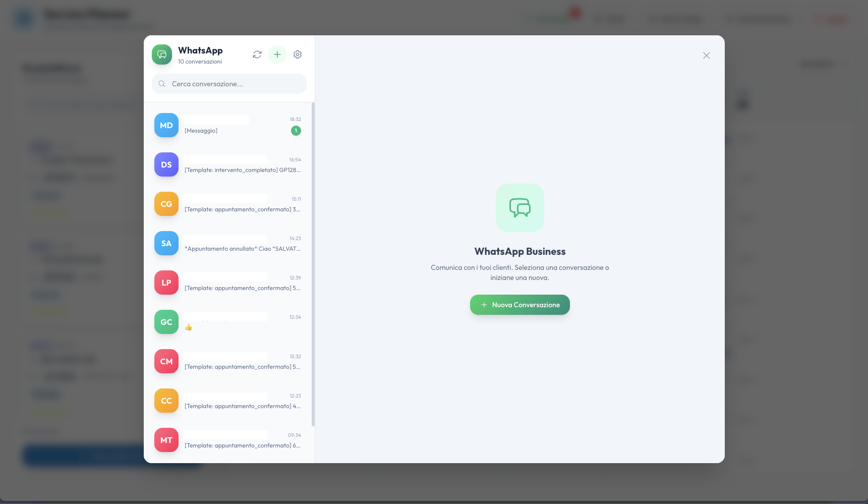 Integrazione WhatsApp Business